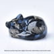 thumbnail image 1 of 1pc Sleeping Cat Crystal Carving - Healing Stone for Home Decor and Gift, 1 of 5