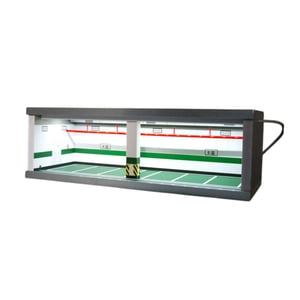 Bothyi - Vitrina Para Maquetas De Coches, Escala 1/64, Para Regalo Coleccionable, Con Escena De Aparcamiento