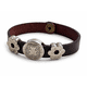 thumbnail image 1 of Pulsera Boho Vintage de Cuero Genuino Hecha a Mano, 1 of 2