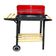thumbnail image 1 of Parrilla De Asado Con Rueda Y Repisa 85x28x80cm Bighouse, 1 of 3