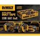 thumbnail image 4 of Cinta adhesiva DEWALT, ultrarresistente, negra, 48 mm x 27 m, rollo individual, 4 of 6