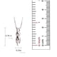 thumbnail image 5 of Collar S.Leaf de plata de ley con forma de gato para mujer con extensor, 5 of 9