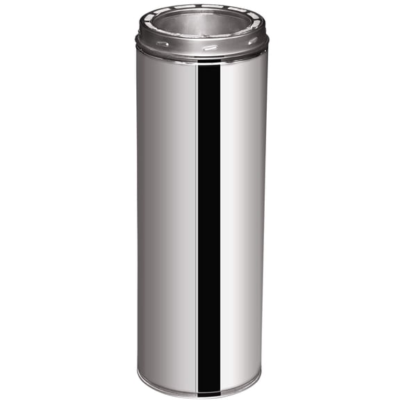 Tubo de Chimenea de Doble Pared AllFuel HST 15 cm x 61 cm Acero Inoxidable