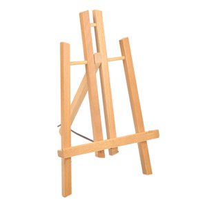 Bothyi - Caballete De Exhibición Con Trípode, Caballete De Pintura De Madera Para Estudiantes, Imagen De Adultos, 19Cm X 25Cm