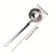 thumbnail image 3 of 1pc 2 In 1 Soup Spoon, Long Handle Home Ladle Strainer, Stainless Steel Cooking Colander, Kitchen Porridge Scoop Tableware Tool, 3 of 4