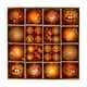 thumbnail image 1 of Juego De 44 Adornos De Bolas Navideñas DIY Para Aniversario, Oficina, Restaurante, Bronce, 1 of 5