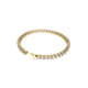 thumbnail image 4 of Pulsera de tenis Swarovski Matrix con piedras transparentes en tono dorado, 4 of 4