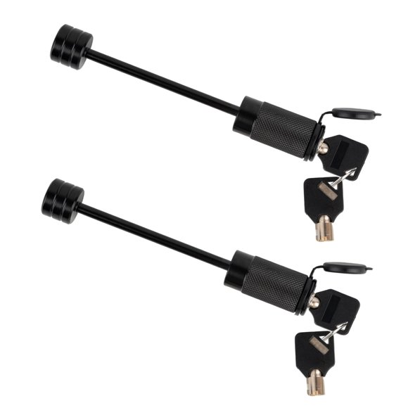 Candado para Acoplador de Remolque RETRUE 9 cm 1/4" Llave Idéntica (2 piezas)