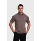 thumbnail image 1 of Polera Hombre Cuello Contraste Kaki, 1 of 4