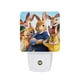 thumbnail image 1 of Peter Rabbit Luz nocturna LED con sensor de anochecer a amanecer para dormitorio, baño, pasillo, escaleras - Lámpara LED nocturna de enchufe, 0.5W - 1 pieza, 1 of 6