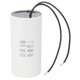 thumbnail image 1 of Condensador Uxcell 120uF CBB60, Condensador de funcionamiento con 2 cables, AC 450V, adecuado para compresores de aire y bombas, 1 of 6