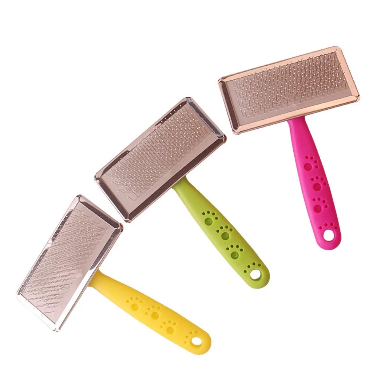 Total Click - Peine Mediano Acero Saca Pulgas Garrapatas Para Mascotas