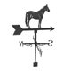 thumbnail image 4 of Metal Weathervane Farm Home Garden Patio Estaca Techo Decoración Artesanía Pony, 4 of 5