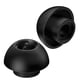 thumbnail image 1 of Puntas de repuesto para auriculares JVC EP-FX11M-B Spiral Dot SF, negras, 1 of 7