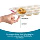 thumbnail image 4 of Bandeja para Muffins Trudeau de 12 Cavidades Confetti/Fucsia, 4 of 6
