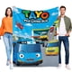 thumbnail image 1 of Tayo el Autobús Pequeño anti-pilling, suave, ligera, esponjosa y acogedora de lujo para hogar y cocina – Perfecta para niños y adultos,130X150cm, 1 of 6