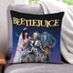 thumbnail image 1 of Beetlejuice Fundas de almohada de terciopelo con tema, regalos de funda de almohada, decoración para el hogar, cojín de lanzar, regalo de cumpleaños para fans y parejas.61*61cm., 1 of 6