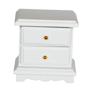 Bothyi - Casa De Muñecas Mesita De Noche Miniatura 1:12 Armario Gabinete Simulación Para Niños