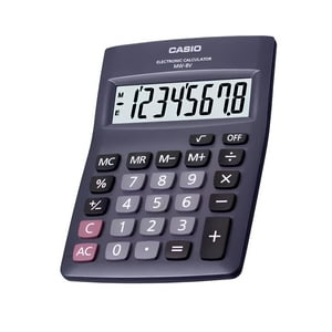 Casio - Calculadora Mw-8V-Bk Escritorio