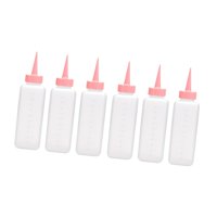 Ioensy - Botellas Aplicadoras A Presión, Fáciles De Usar Para Peluquerías, Peluquerías Y Uso Doméstico, Color Rosa Mediano