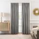 thumbnail image 4 of Panel de cortina ACHIM Home Furnishings Bordeaux 132 x 213 cm plateado, 4 of 6