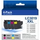 thumbnail image 1 of Cartuchos de tinta Ksuellpwr LC3019XXL, paquete de 4, para impresora Brother, 1 of 8
