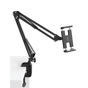 Ugreen - Soporte Universal Escritorio Tipo Brazo Para Celular/Tablet (4/12.9) Metal+Abs Negro Lp142
