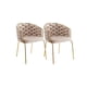 thumbnail image 1 of Pack 2 Sitiales Arthur Terciopelo Gold - Beige, 1 of 3