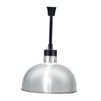 Bothyi - Lámpara De Calor Para Alimentos, Lámpara Calentadora De Alimentos De Acero Inoxidable Para Restaurante, Patatas Fritas, Cocina Plateada