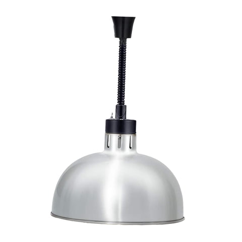 Bothyi - Lámpara De Calor Para Alimentos, Lámpara Calentadora De Alimentos De Acero Inoxidable Para Restaurante, Patatas Fritas, Cocina Plateada