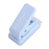 Ioensy - Mini Herramienta Perforadora De Papel De 1 Agujero, Perforadora Circular Pequeña Para Niños, Manualidades De Álbum De Recortes Para Bricolaje, Azul