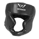 thumbnail image 3 of Cascos de boxeo, entrenamiento MMA, cascos muay thai acolchados, kickboxing, , artes marciales, karate, cascos de taekwondo , negro l negro grande, 3 of 5