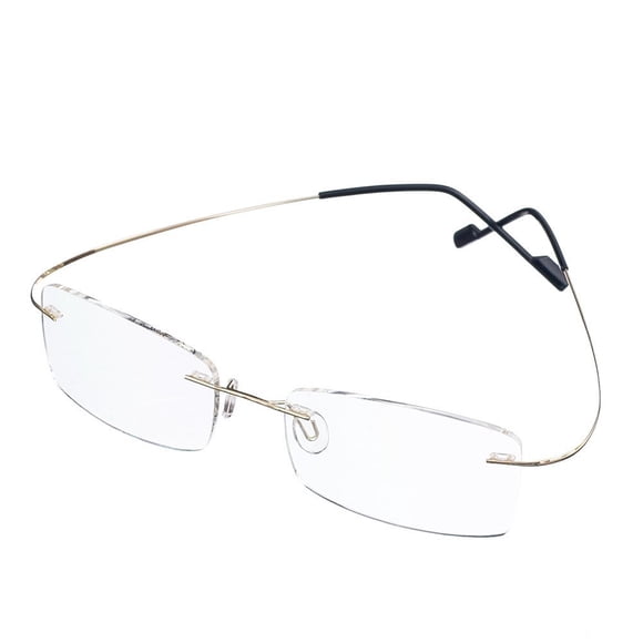 Gafas de Lectura Rongchy 13,5 cm +1,00 Titanio Dorado