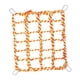 thumbnail image 2 of Hamaca Colgante Para Mascotas, Juguete Para Ratas, Red De Cuerda Para Pájaros, Para Cacatúas, Loros, Cacatúas, Color Naranja, 2 of 3