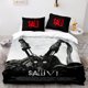 thumbnail image 4 of Saw Printed Bedding Set Duvet Cover & Pillow Cases Gift 3-Piece Bedding Set (1 Duvet Cover + 2 Pillow Shams), 4 of 5