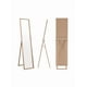 thumbnail image 3 of Espejo Cuerpo Entero 150x40cm Base Plegable Estilo Japonés Blanco, 3 of 3