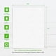 thumbnail image 2 of Papel para impresora PrintWorks, 100% reciclado, 20 libras, 8,5 x 11, 1200 hojas, 2 of 9
