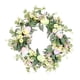 thumbnail image 2 of Guirnalda De Puerta De Pascua Con Margaritas Vivas De 45cm, Guirnalda Para Puerta Delantera, Ventana, Fiesta De Boda, 2 of 5