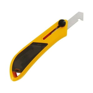 Olfa - Cuchillo Grande Corta Acrílico Con Seguro Manual Pc-L