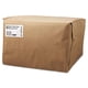thumbnail image 1 of Bolsa de papel Kraft marrón de 1/6, 52 libras, peso base, paquete de 500 unidades, 1 of 2