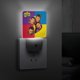 thumbnail image 4 of Wiggles Luz nocturna LED con sensor de anochecer a amanecer para dormitorio, baño, pasillo, escaleras - Lámpara LED nocturna de enchufe, 0.5W - 1 pieza, 4 of 6