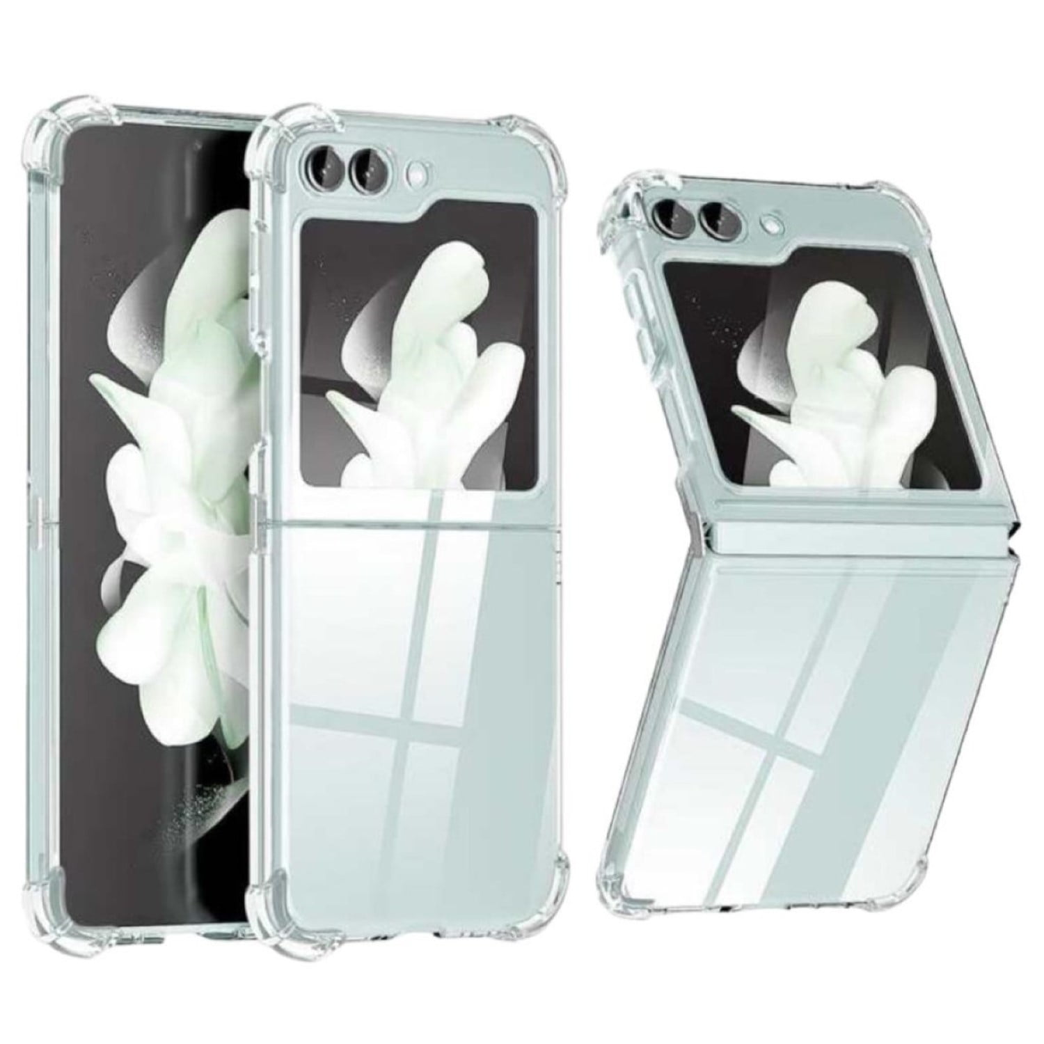 Mar Cases - Carcasa Para Samsung Z Flip 5 Transparente Reforzada