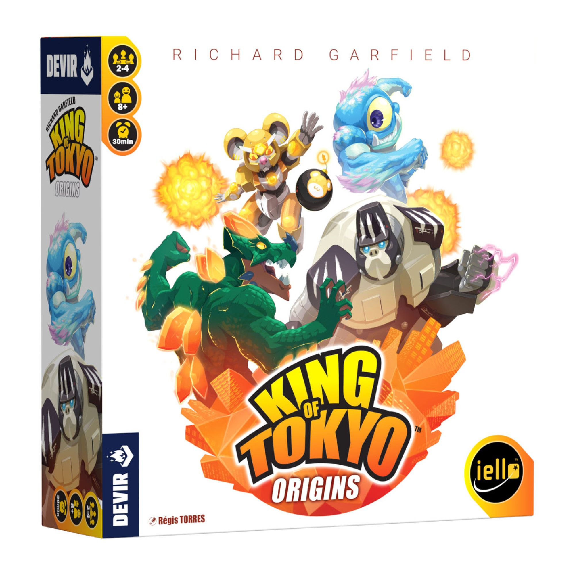 Devir - Juego De Mesa King Of Tokyo Origins