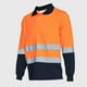thumbnail image 3 of Polera Alta Visibilidad Ml Cuello Camisero naranja 3XL, 3 of 5
