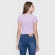 thumbnail image 2 of Polera Mujer M/C Rib Cuello V Roulette Malva Corona, 2 of 5