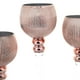 thumbnail image 2 of Juego de Portavelas Decorativo Livorno Cobre 3 Pzas, 2 of 3