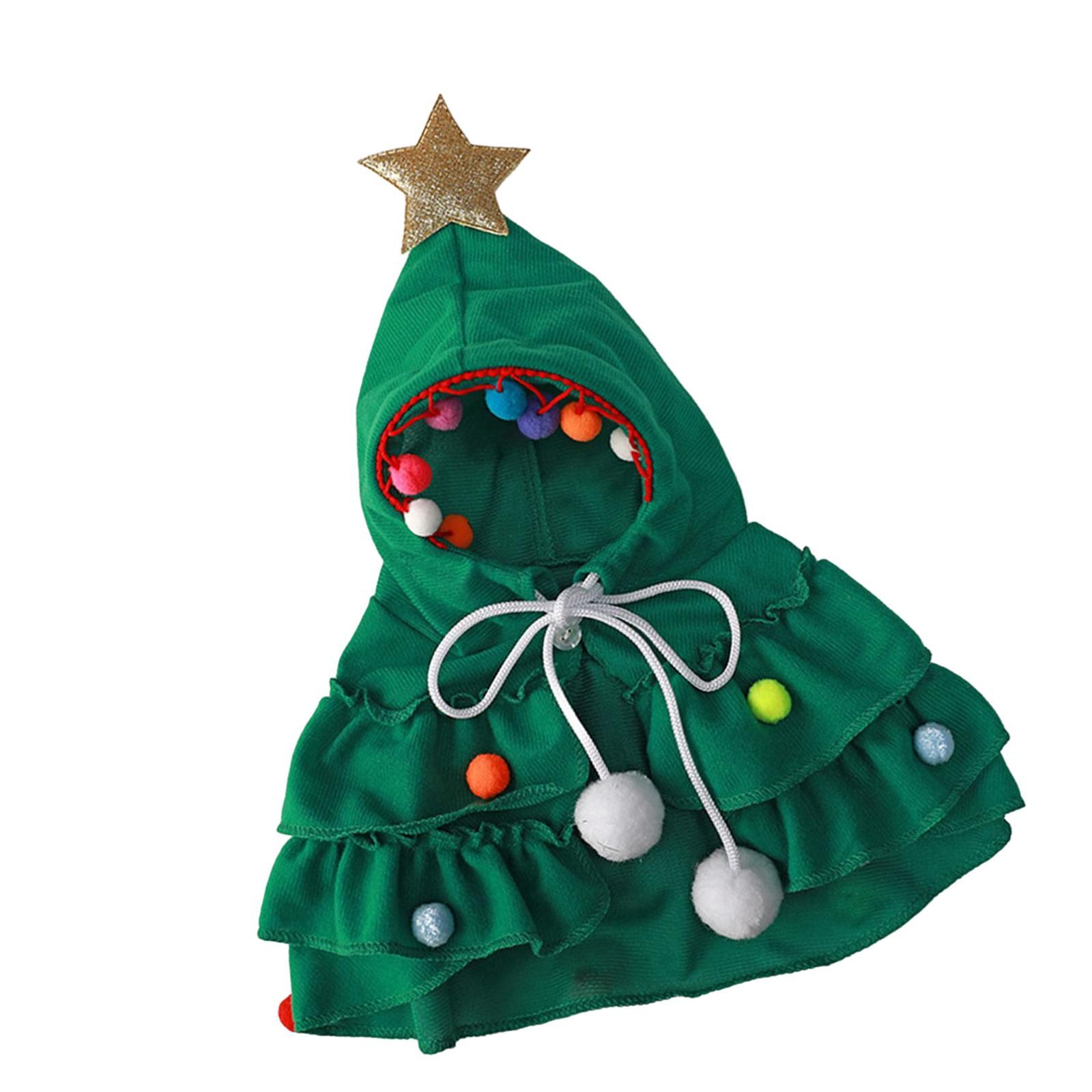 Ioensy - Conjunto De Disfraces De Navidad Para Mascotas Trajes De Árbol De Navidad Para Suministros Para Festivales De Mascotas S