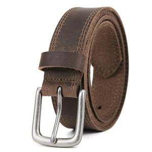 Vaqueros Casuales De Cuero Genuino Belt Vatan Para Uso Diario Para Hombre