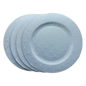 Oem - Pack 4 Plato De Decoracion Hogar Decorativo Diseños 30Cm