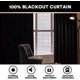 thumbnail image 2 of Cortinas PrinceDeco 100% Opacas de Lino Gris 213 cm × 213 cm (juego de 2), 2 of 9
